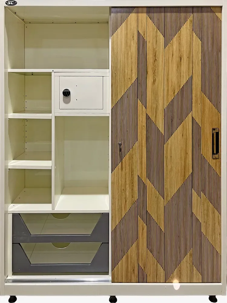 Sliding Door Wardrobe with Safe