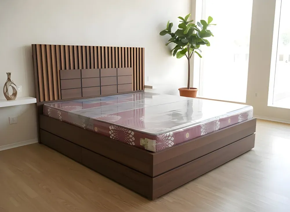 Slatted Mica Double bed