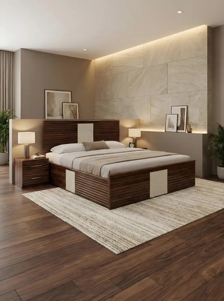 Classic Teakwood Double bed